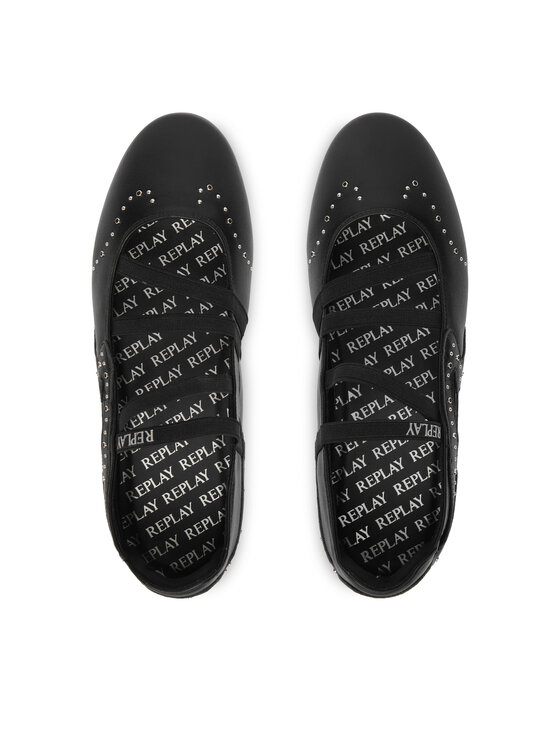 REPLAY REPLAY Балеринки GWSN2.000.C0007S Черен