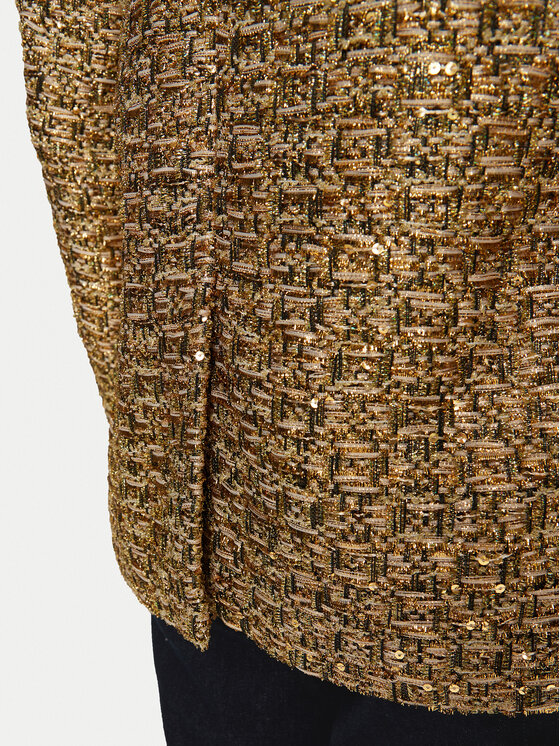 Silvian Heach Silvian Heach Sakoi Zinsky GPA24197GC Zlatna Regular Fit