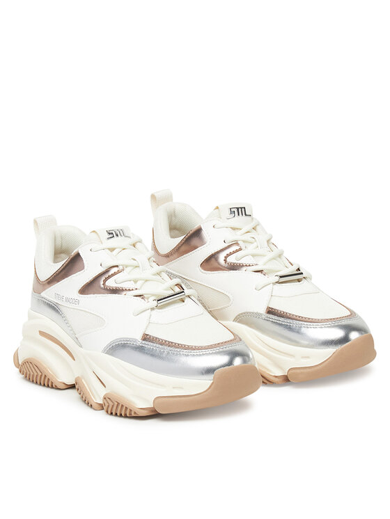 Steve Madden Steve Madden Sneakersy Progressive SM19000096 Stříbrná