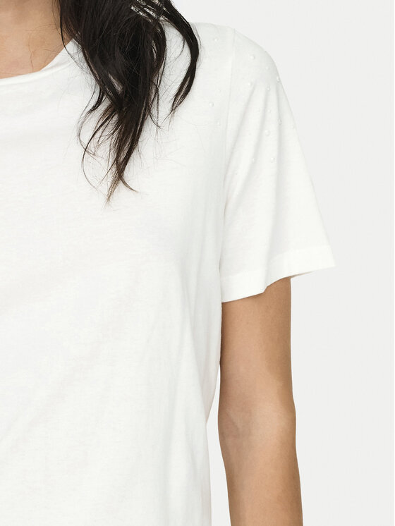 JDY JDY T-krekls Molly 15311675 Balts Regular Fit