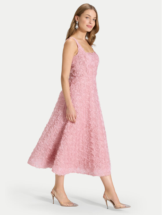 Swing Swing Sukienka koktajlowa 5AK09100 Różowy Regular Fit