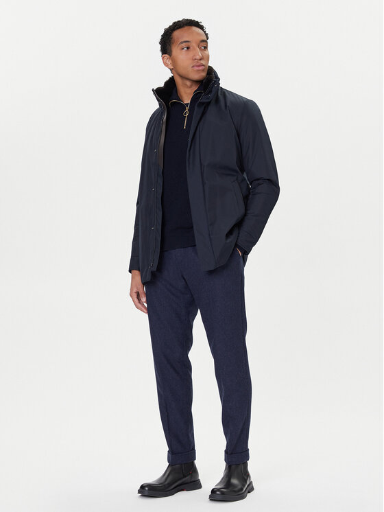 Paul&Shark Paul&Shark Demisezoninė striukė 15312401 Tamsiai mėlyna Regular Fit