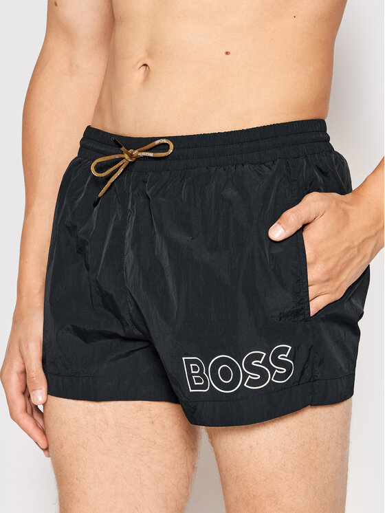 BOSS Boss Úszónadrág Mooneye 50469280 Fekete Regular Fit