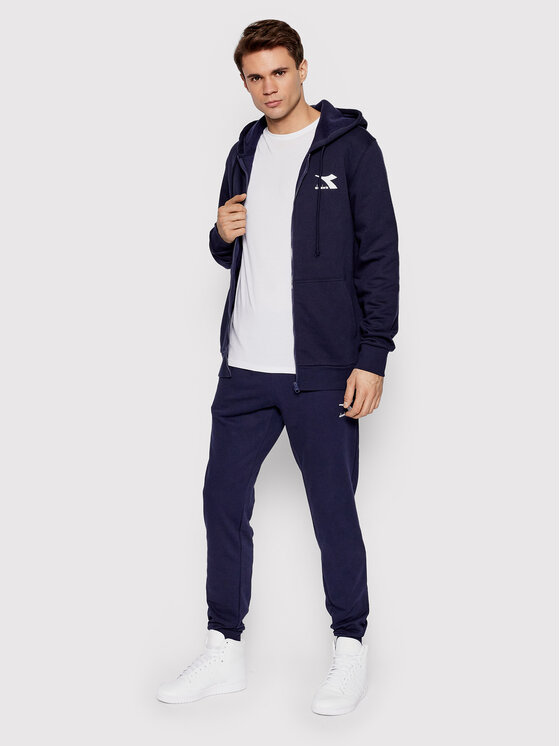 Felpa Core 102.177762 Blu scuro Regular Fit
