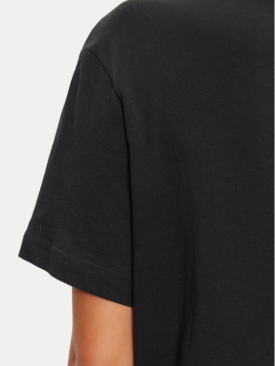Mustang Mustang T-shirt Floris 1015457 Nero Relaxed Fit