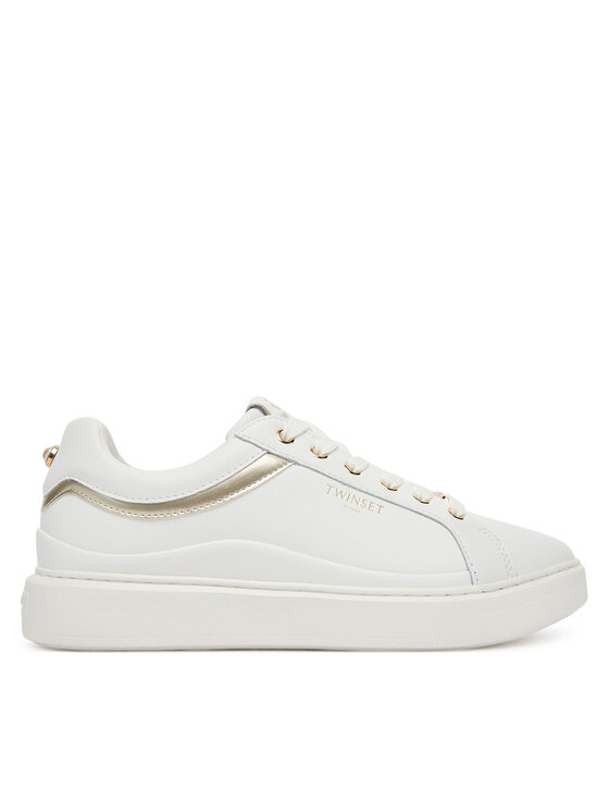 TWINSET TWINSET Sneakersy 252TCP020 Biały