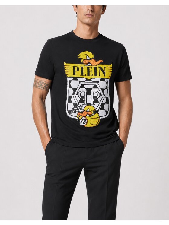 PHILIPP PLEIN PHILIPP PLEIN T-shirt 31691 Nero Regular Fit