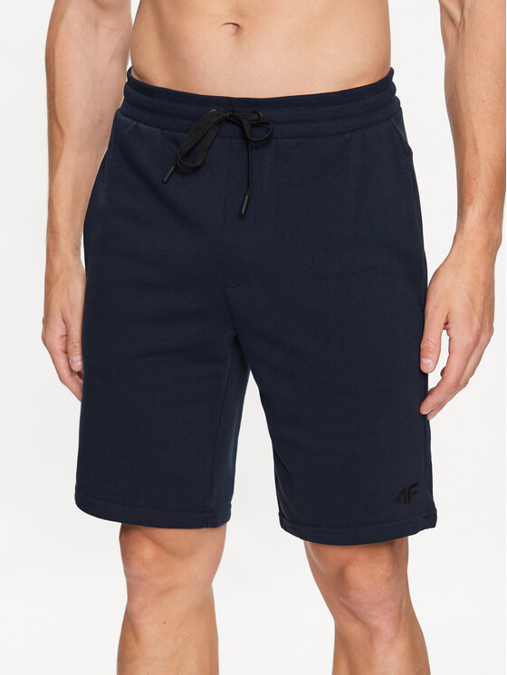 4F Pantaloni scurți sport 4FSS23TSHOM156 Bleumarin Regular Fit