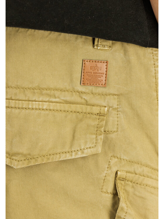 Alpha Industries Alpha Industries Spodnie cargo Force One Pant Beżowy Lyon Tapered Fit