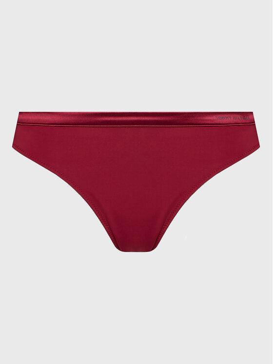 Tommy Hilfiger Tommy Hilfiger Stringi UW0UW03259 Bordowy