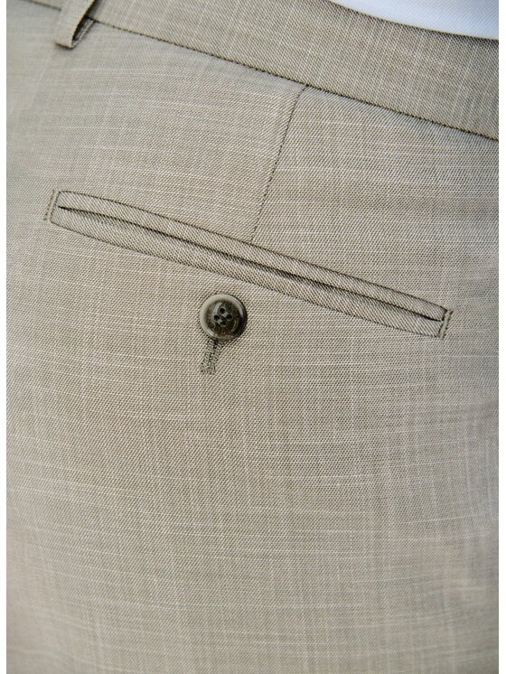 Pako Lorente Pako Lorente Spodnie garniturowe P26SF-6G-016 Szary Slim Fit