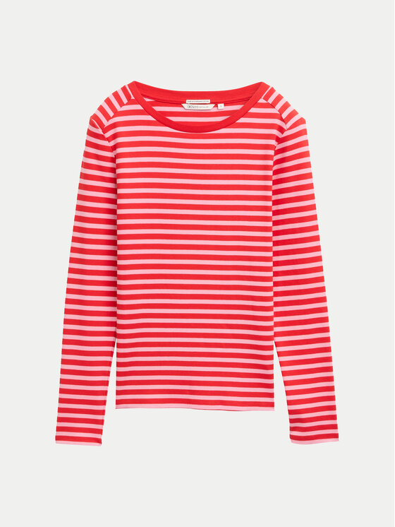 Tom Tailor Denim Tom Tailor Denim Blusa 1043085 Rosso Regular Fit