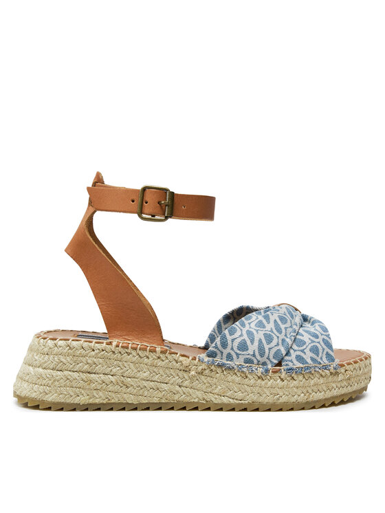 Pepe Jeans Espadrile Kate Thelma PLS90674 Modra