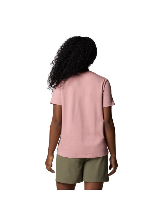 Columbia Columbia T-Shirt Columbia Boundless Beauty Logo SS Tee Różowy Regular Fit
