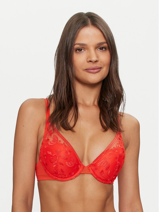 Push-up-BH Chantelle, Größe 75C Orange Philter C22CNR
