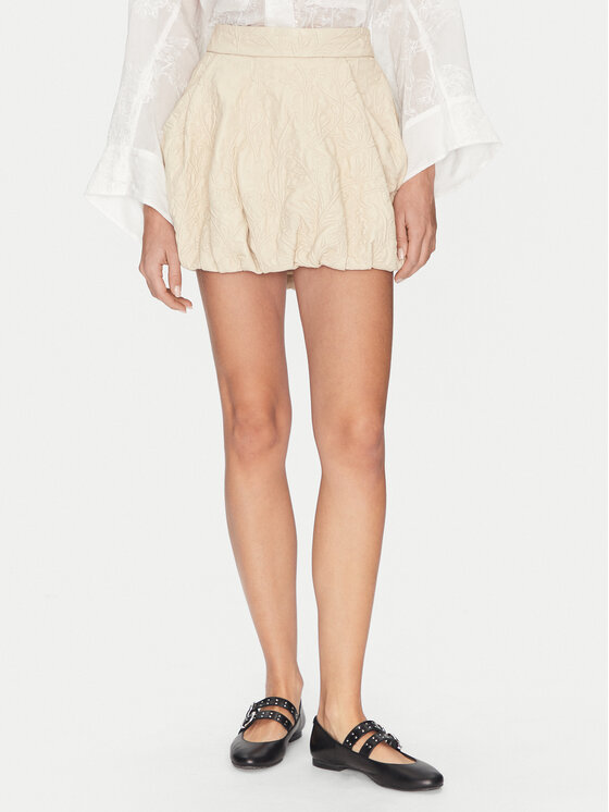 Munthe Munthe Odinis sijonas Frauke 251121725105 Smėlio Regular Fit