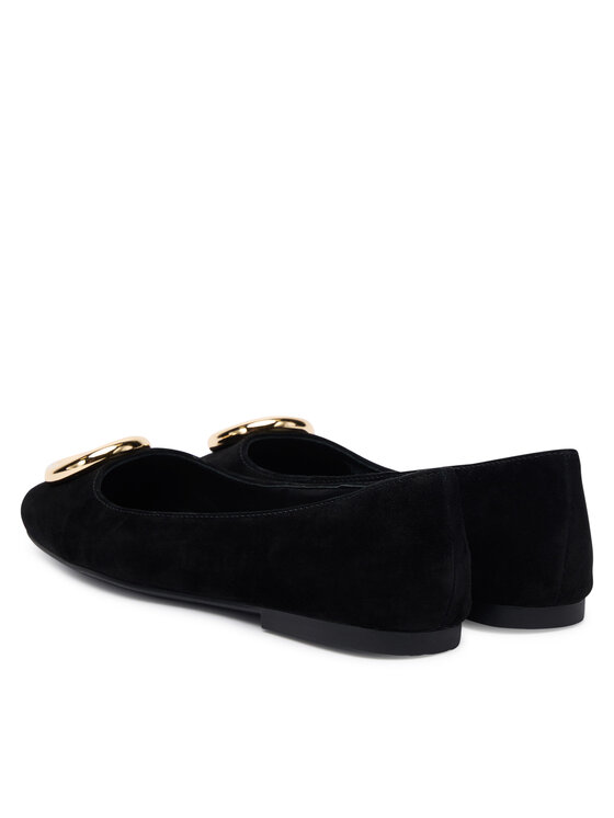 MICHAEL Michael Kors MICHAEL Michael Kors Baleriny Milan 40F5MLFP1S Czarny