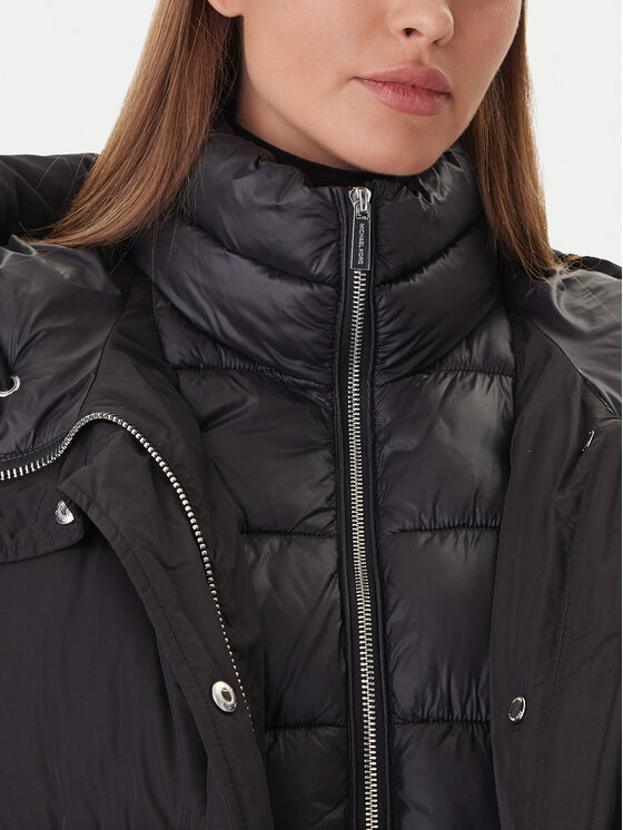 MICHAEL Michael Kors MICHAEL Michael Kors Zimska jakna 77A7065M42 Črna Regular Fit