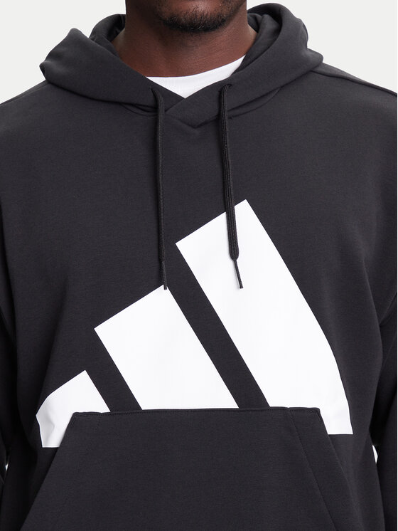 adidas adidas Bluză Essentials Big Logo IN6164 Negru Regular Fit