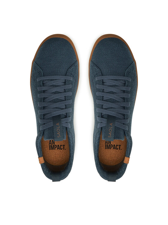 Saola Saola Sneakers Cannon Knit 2.0 SAO2116 Blu scuro