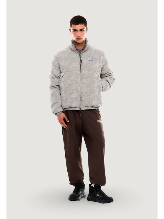 EA7 Emporio Armani EA7 Emporio Armani Kurtka bomber 7M002407 AF27295 Szary Casual Fit