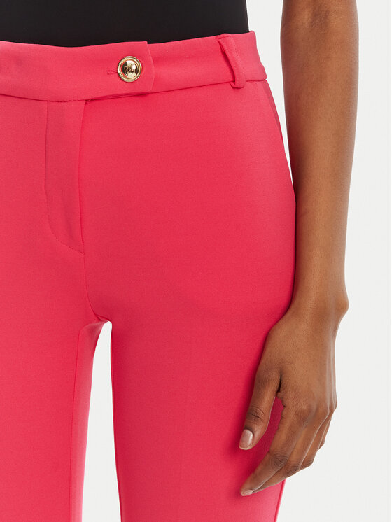 Rinascimento Rinascimento Pantaloni di tessuto CFC0122742003 Rosa Regular Fit