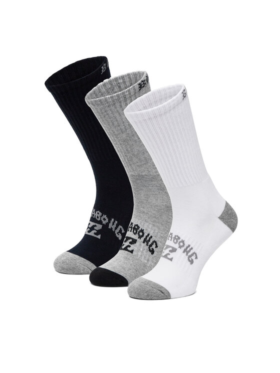 Billabong Billabong Dlouhé ponožky AS_BILLABONG_01W_SS25 (3-PACK) Šedá