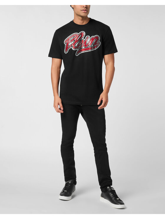 PHILIPP PLEIN PHILIPP PLEIN T-shirt 26185 Nero Regular Fit