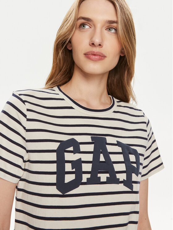 Gap Gap T-särk 871061-00 Beež Regular Fit