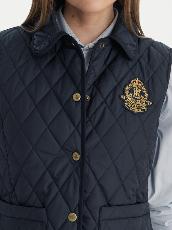 LAUREN RALPH LAUREN LAUREN RALPH LAUREN Bezrękawnik 297P10887001 Granatowy Regular Fit