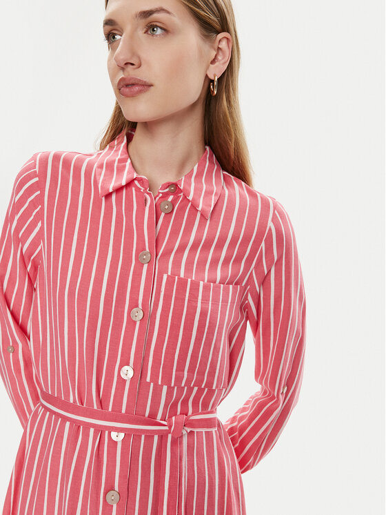 Vero Moda Vero Moda Haljina košulja Ilisa 10306597 Ružičasta Regular Fit