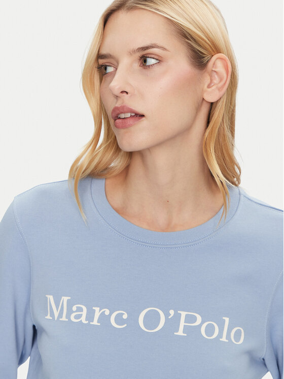 Marc O'Polo Marc O'Polo Bluza 500 4073 54055 Błękitny Regular Fit