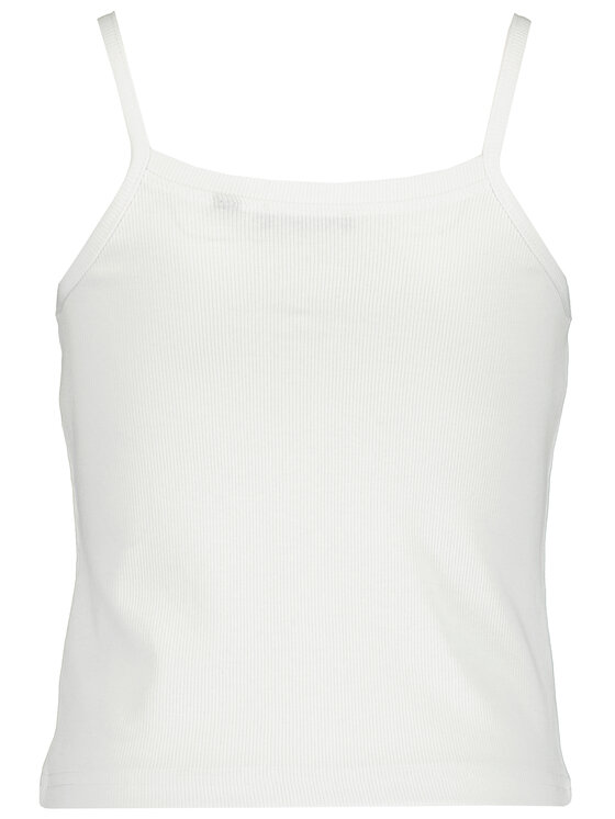 Blue Seven Blue Seven Top 500076 X Biały Slim Fit