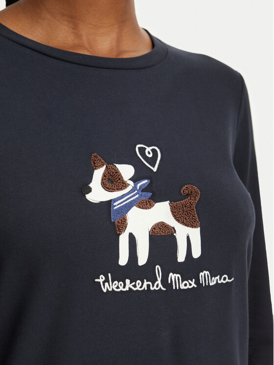 Weekend Max Mara Weekend Max Mara Blusa Cestino 2625946042 Blu scuro Regular Fit