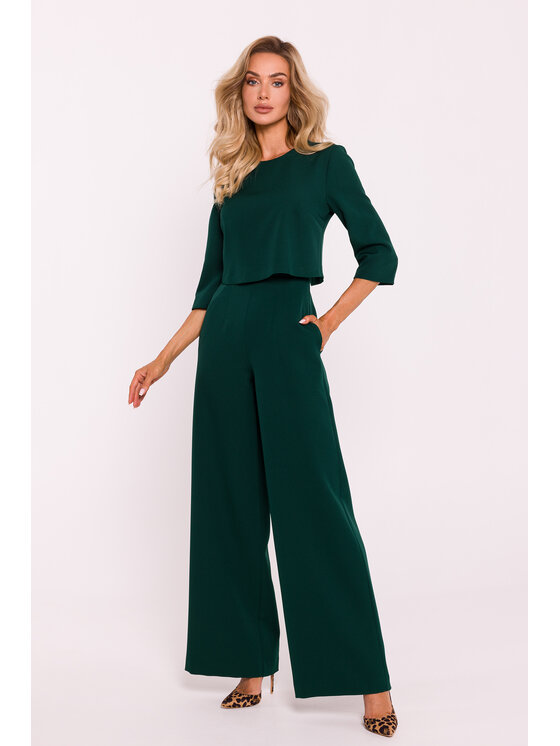 Made of Emotion Made of Emotion Jumpsuit M798 Verde Active Fit