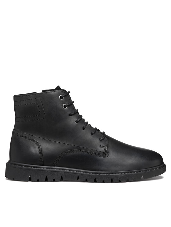 Geox Geox Schnürschuhe U Ghiacciaio U36DGD 000CL C9999 Schwarz