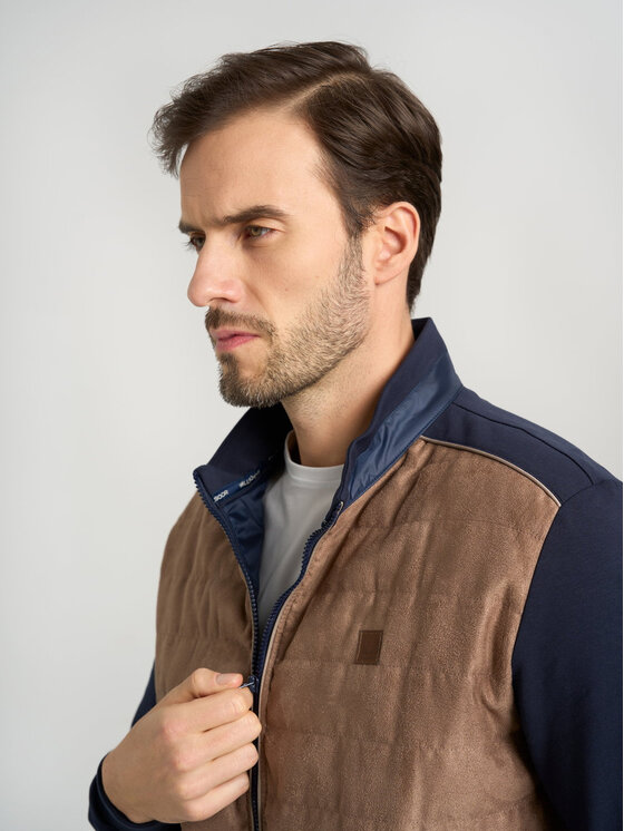Willsoor Willsoor Sweter 11985 Brązowy Regular Fit