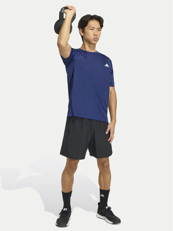 adidas adidas Tricou tehnic Workout Essentials Base KD5457 Bleumarin Regular Fit