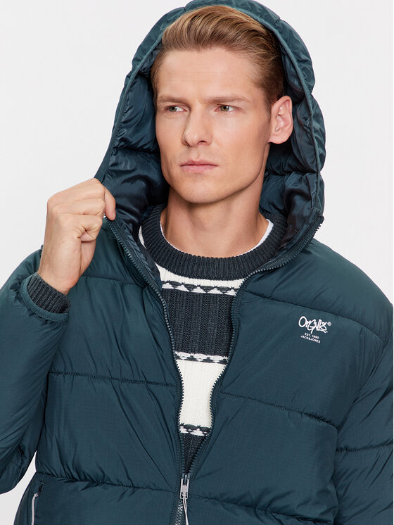 Jack&Jones Jack&Jones Žieminė striukė 12238878 Žalia Regular Fit