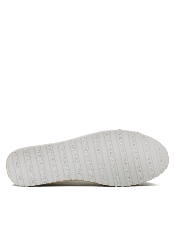 Tommy Jeans Tommy Jeans Espadrillid Flatform Espadrille EN0EN02078 Valge