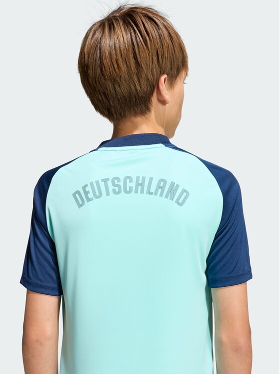 adidas adidas Koszulka techniczna 165777 Turkusowy Slim Fit