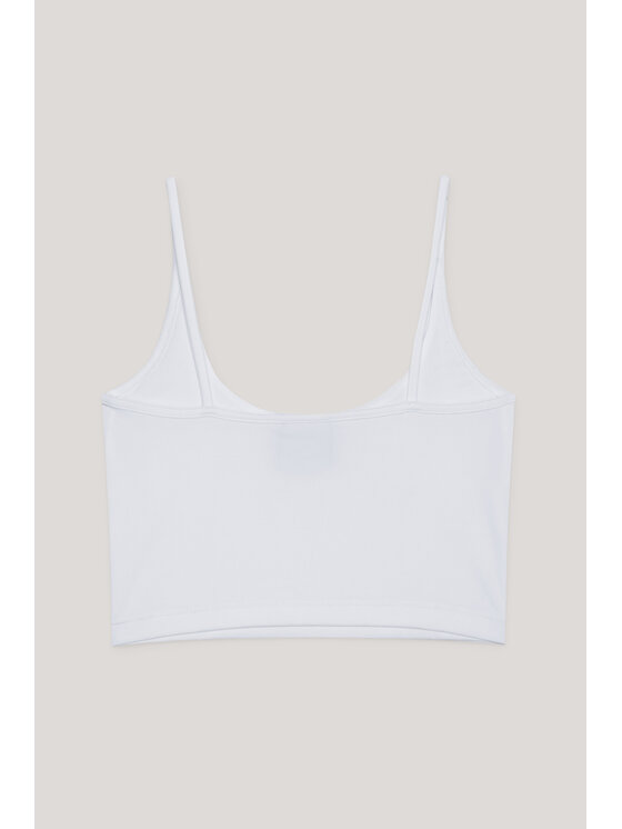 Sprandi Sprandi Top SS21-TTD006 Weiß Slim Fit