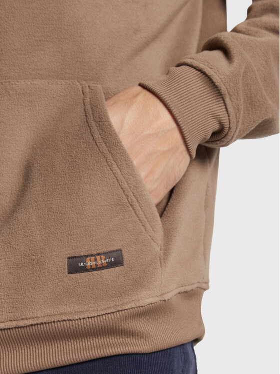 Redefined Rebel Redefined Rebel Fleecová mikina Jagger 213181 Béžová Relaxed Fit
