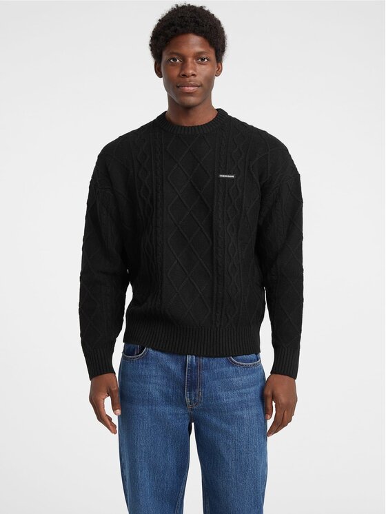 Guess Jeans Guess Jeans Maglione 178725 Nero Classic Fit