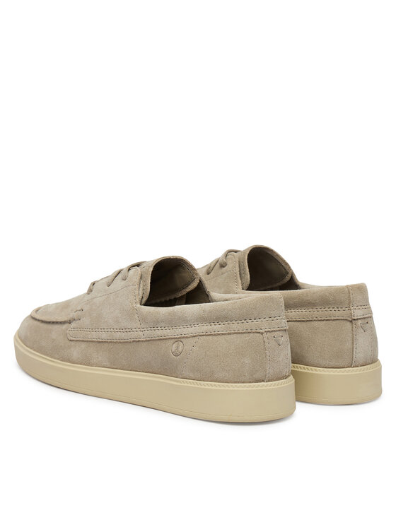 Clarks Clarks Półbuty Lockford Boat 26186610 Szary