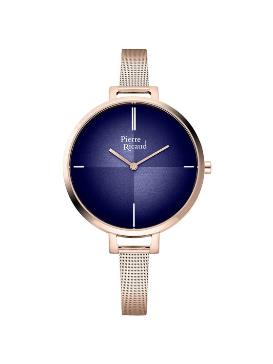 Pierre Ricaud Pierre Ricaud Zegarek P22040.911NQ Różowe złoto