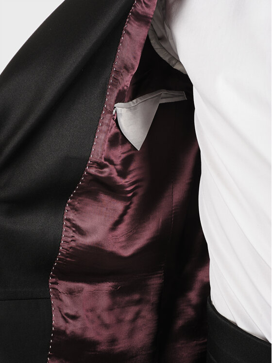 Evenemen Evenemen Garnitur Smoking Pro Czarny Slim Fit
