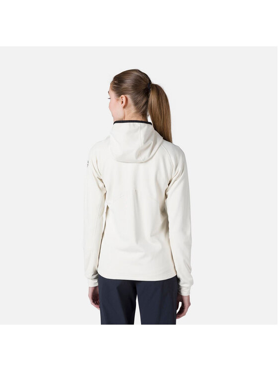 Rossignol Rossignol Bluza techniczna W Midlayer Thin Fz Biały Regular Fit