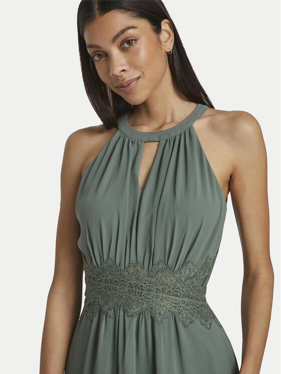 Vila Vila Abendkleid Milina 14052647 Grün Regular Fit