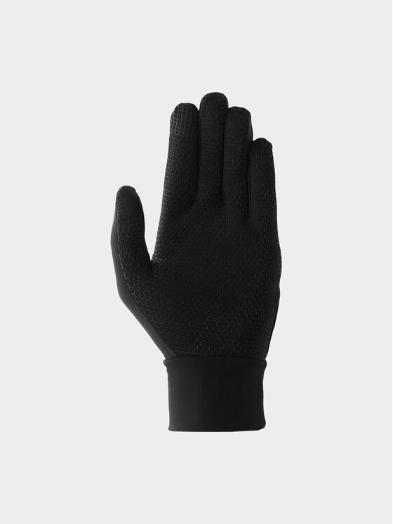 4F 4F Rukavice 4FWAW24AGLOU082-20S Čierna